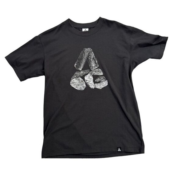 NIKE MEN ACG MONOLITHIC TEE (ANTHRACITE) size small - Picture 1 of 3